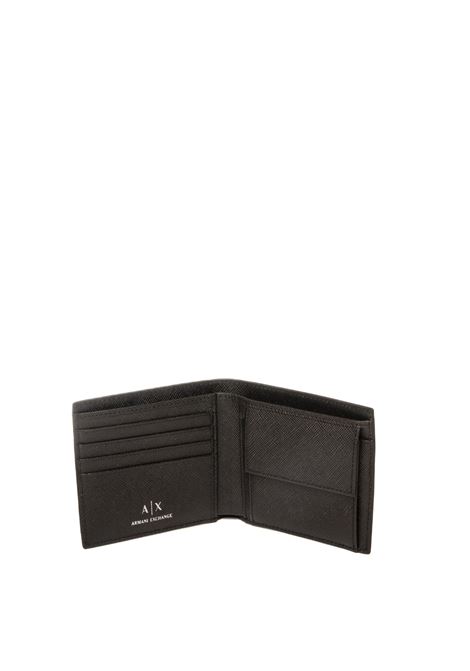 black logo wallet ARMANI EXCHANGE | XM000167AF12702-UC001